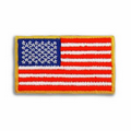 Embroidered American Flag Applique'